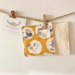 Lot de 2 lingettes lavables...