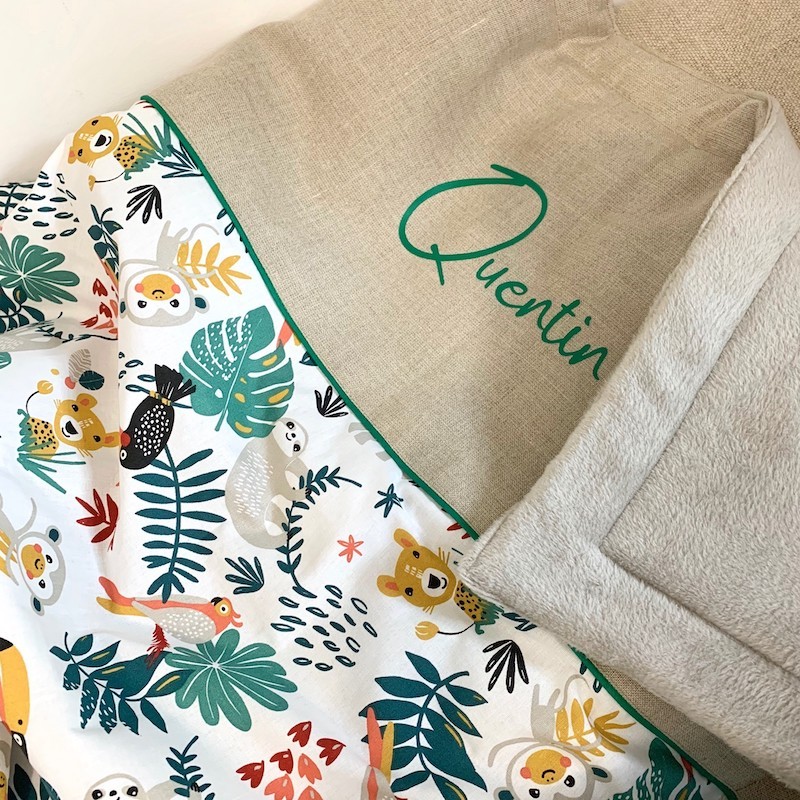 Coussin personnalisé - Cadeau 12 ans de mariage